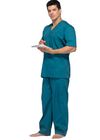 La arruga anti médica friega los trajes, enfermera quirúrgica Uniform del hospital del lavado fácil 