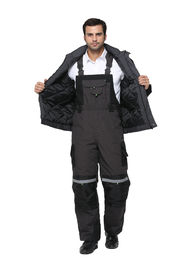 Ropa caliente industrial del Workwear del invierno con la cintura elástico y los apoyos ajustables