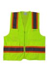 El alto trabajo 100% de la visibilidad del poliéster uniforma el chaleco de la seguridad del nivel 2 de la clase 2 