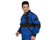 Para hombre resistente funcional calienta seguridad de las chaquetas del trabajo con la tubería reflexiva