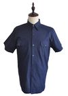 Camisas masculinas del trabajo del algodón del ajustado del arreglo para requisitos particulares para el técnico del taller/de laboratorio