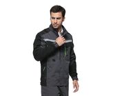 Las chaquetas prácticas de la seguridad del trabajo/las chaquetas del Workwear de la prenda impermeable con se levantan el cuello