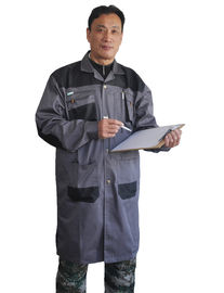 La tela cruzada de algodón 100% puso en contraste las capas para hombre del trabajo para dirigir/el trabajador de Warehouse